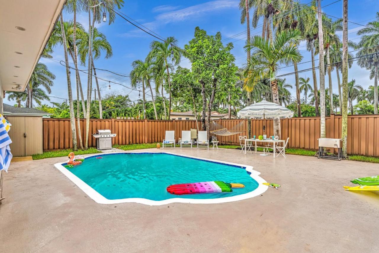 Tropical Oasis With Pool 10 Mins Airport & 5 Mins Beach Hollywood Zewnętrze zdjęcie
