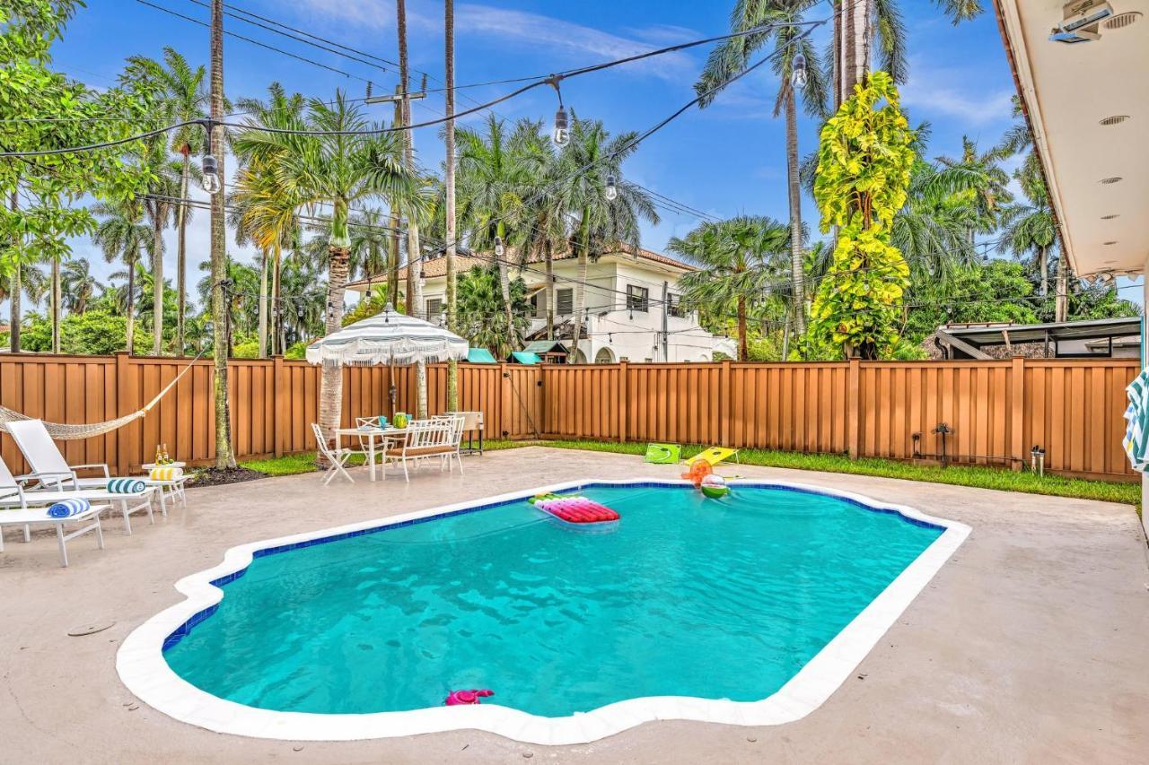Tropical Oasis With Pool 10 Mins Airport & 5 Mins Beach Hollywood Zewnętrze zdjęcie