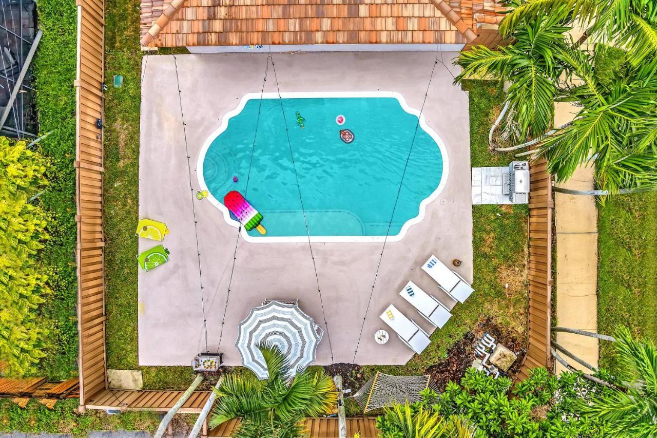 Tropical Oasis With Pool 10 Mins Airport & 5 Mins Beach Hollywood Zewnętrze zdjęcie