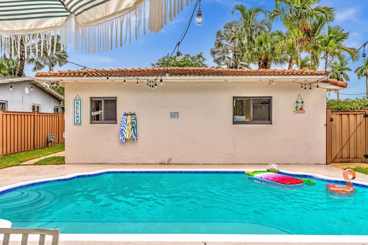 Tropical Oasis With Pool 10 Mins Airport & 5 Mins Beach Hollywood Zewnętrze zdjęcie