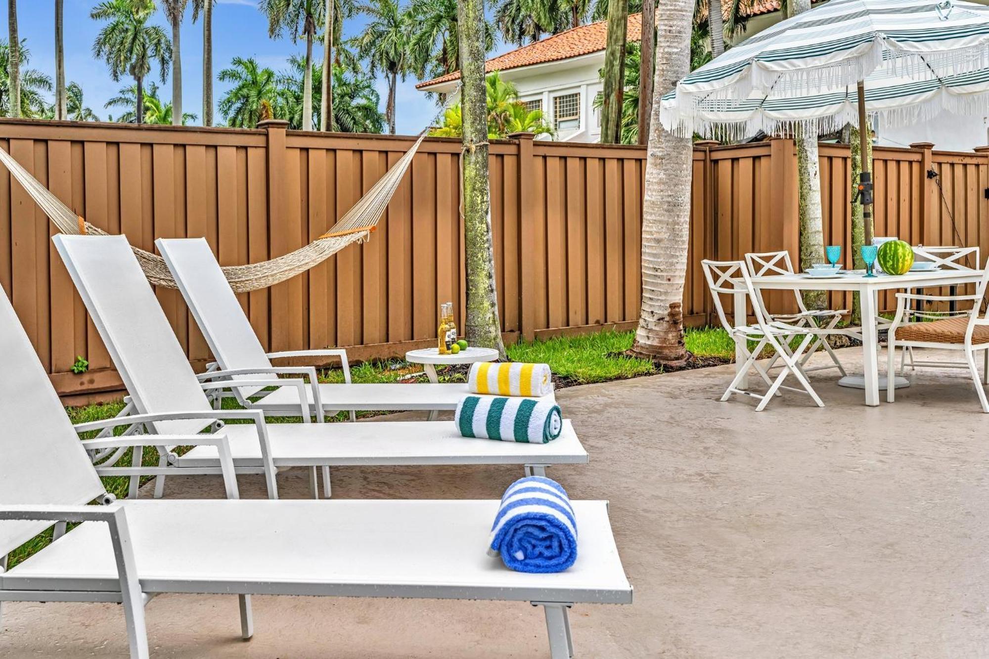 Tropical Oasis With Pool 10 Mins Airport & 5 Mins Beach Hollywood Zewnętrze zdjęcie
